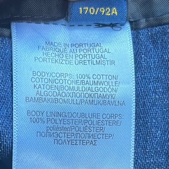 NWT Polo Ralph Lauren Morgan Slim Fit Double Breasted Denim Sport Coat SZ 38R - Picture 15 of 15